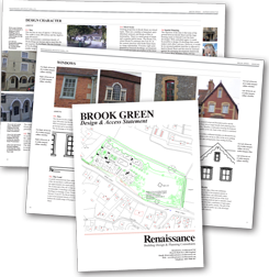 Brook green: Design and access statement examples