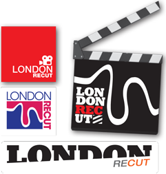 London Recut logo designs; stage 1 